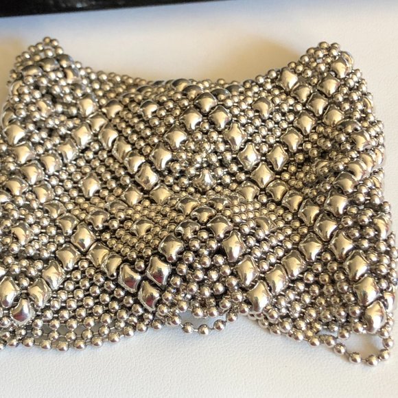 Sergio Guttierez LIQUID METAL B26 Silver Mesh Bracelet - Picture 13 of 13